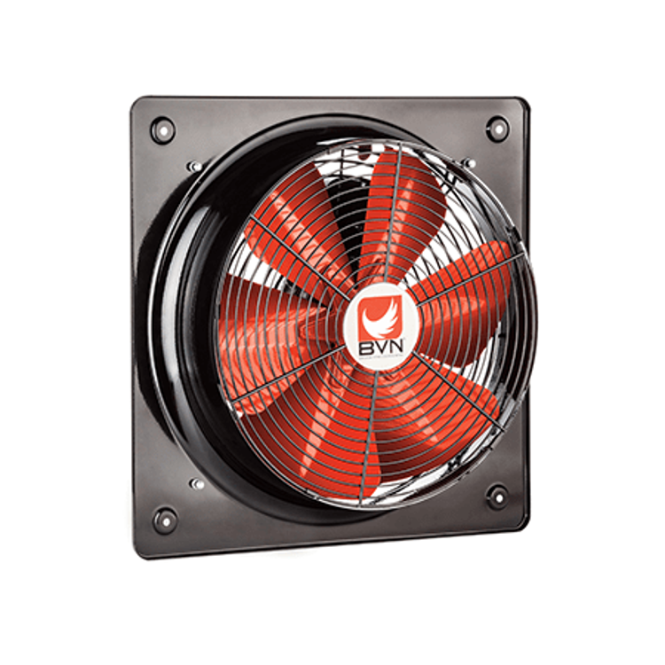Exhaust Fan | Square | Metallic Wall Mounted | 10 Inches