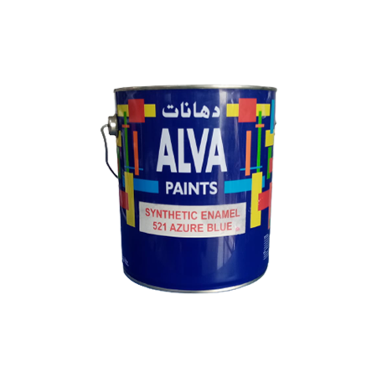 Paint | Azure Blue | 1 Gallon | Synthetic Enamel for Metal