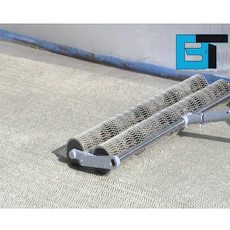 Beton Trowel | 1200mm Roller Tamp c/w BT12-267 and 3 Handles