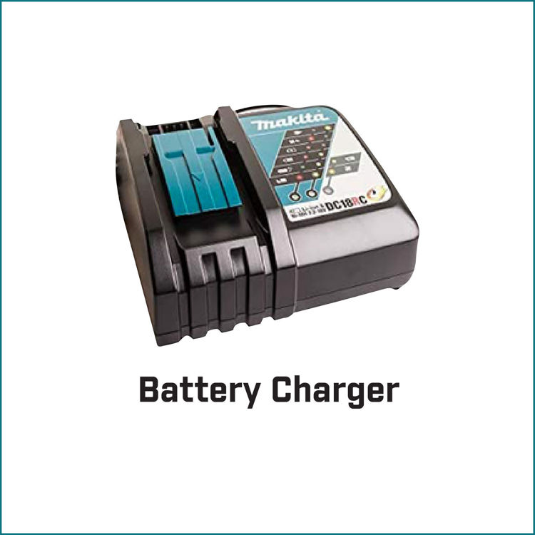 Picture of Deal2205 – Cordless Air Inflator + 1 Battery + 1 Charger + Makita T Shirt